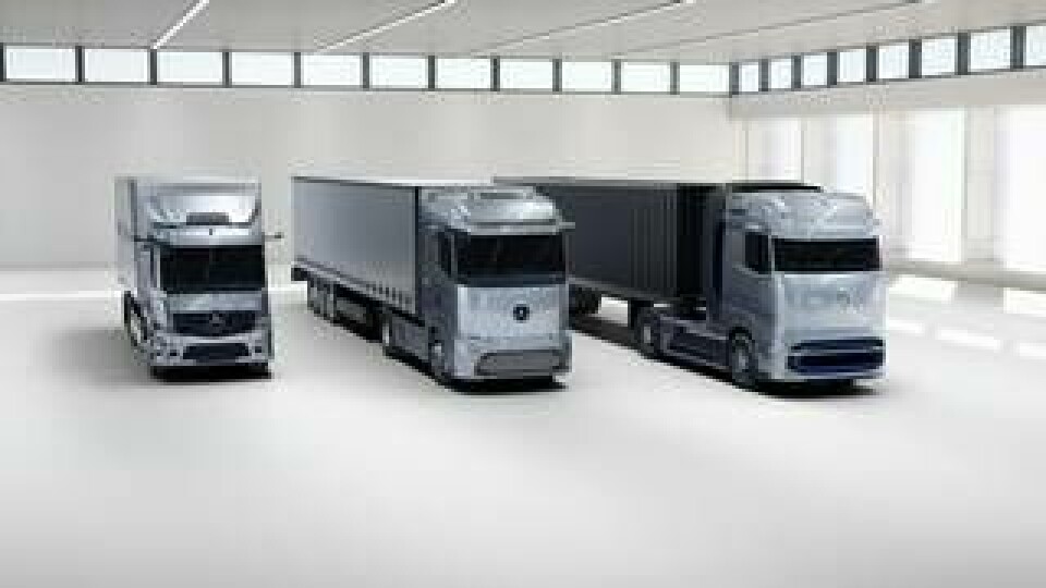 Mercedes-Benz GenH2 Truck. Foto: Daimler Trucks