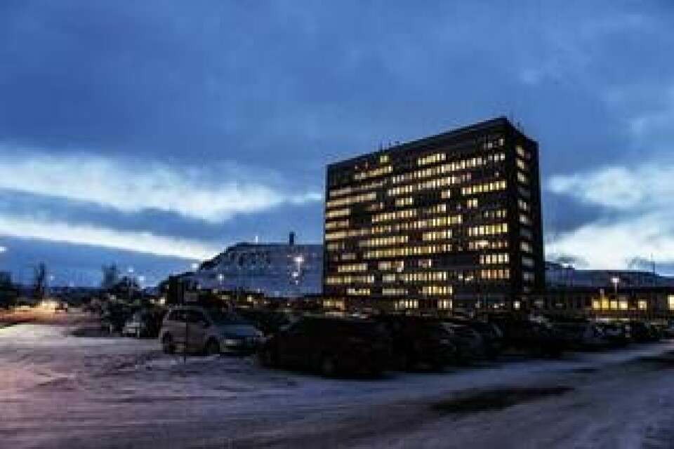 LKAB:s huvudkontor i Kiruna. Foto: Karin Wesslén /TT