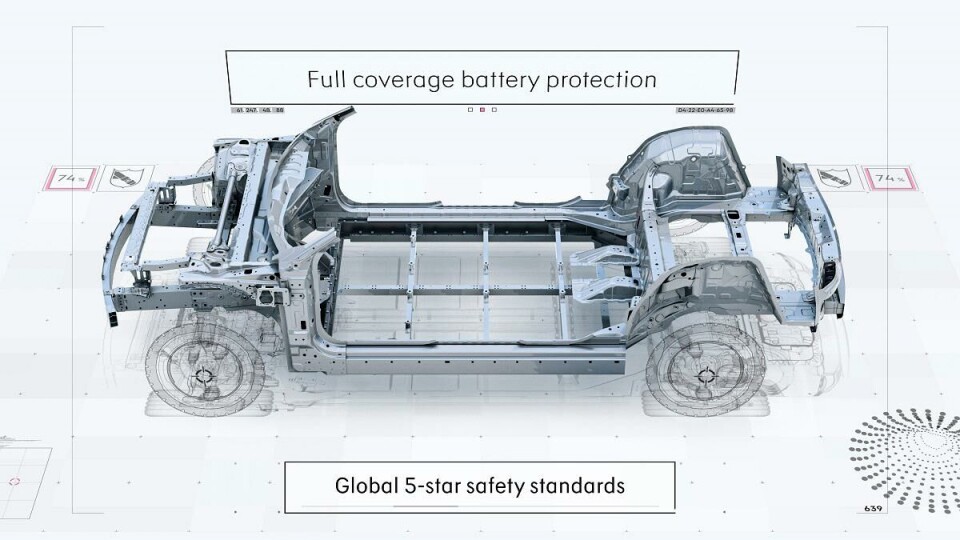 Geelys nya plattform SEA, Sustainable experience architecture. Foto: Geely Geelys nya plattform SEA, Sustainable experience architecture. Foto: Geely