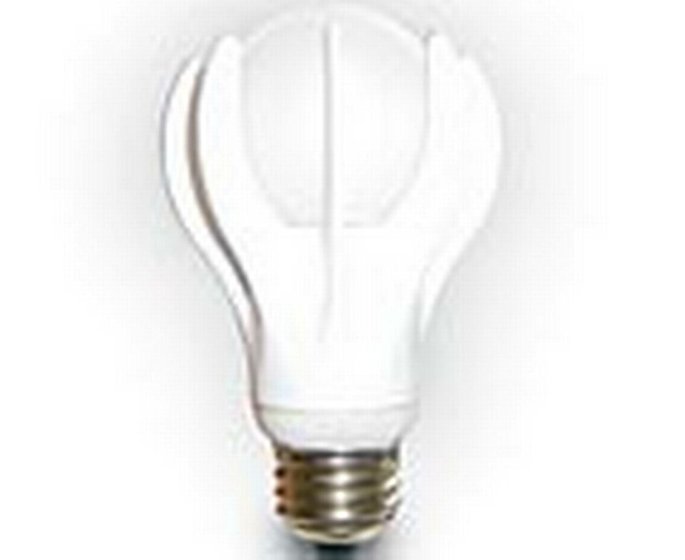 GEs led-lampa lyser som en 40-watts glödlampa GEs led-lampa lyser som en 40-watts glödlampa