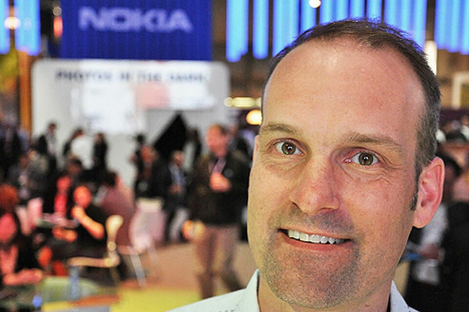 Kevin Shields är produkt- och planeringschef för Nokias Lumia-modeller. Han jobbade tidigare på Microsoft i 21 år. Foto: Helen Ahlbom
