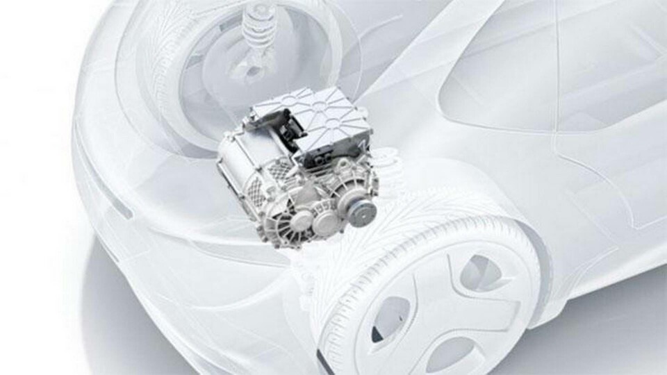 Produktionsstart av Bosch e-axle kommer som senast inledas under 2019. Foto: Bosch Produktionsstart av Bosch e-axle kommer som senast inledas under 2019. Foto: Bosch