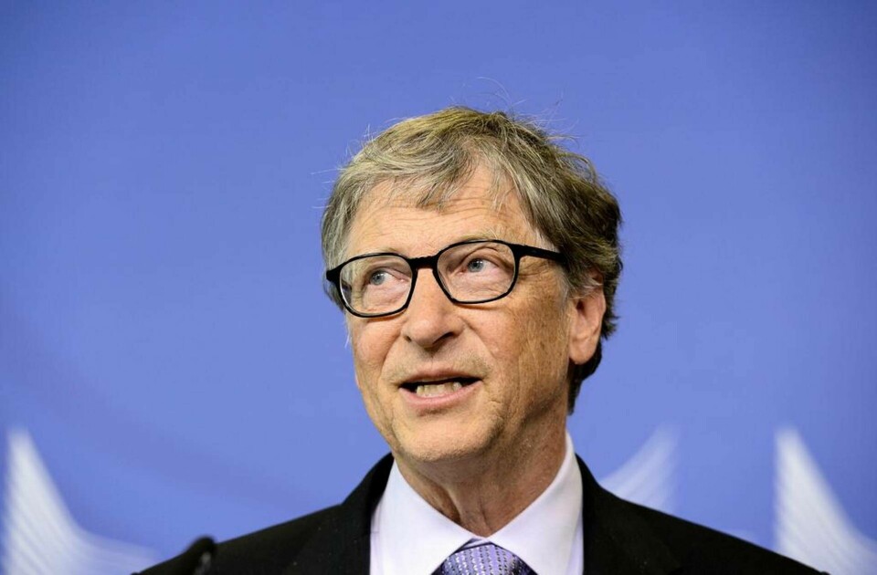 Bill Gates har en optimistisk syn på vaccin mot covid-19. Foto: Thierry Charlier/TT