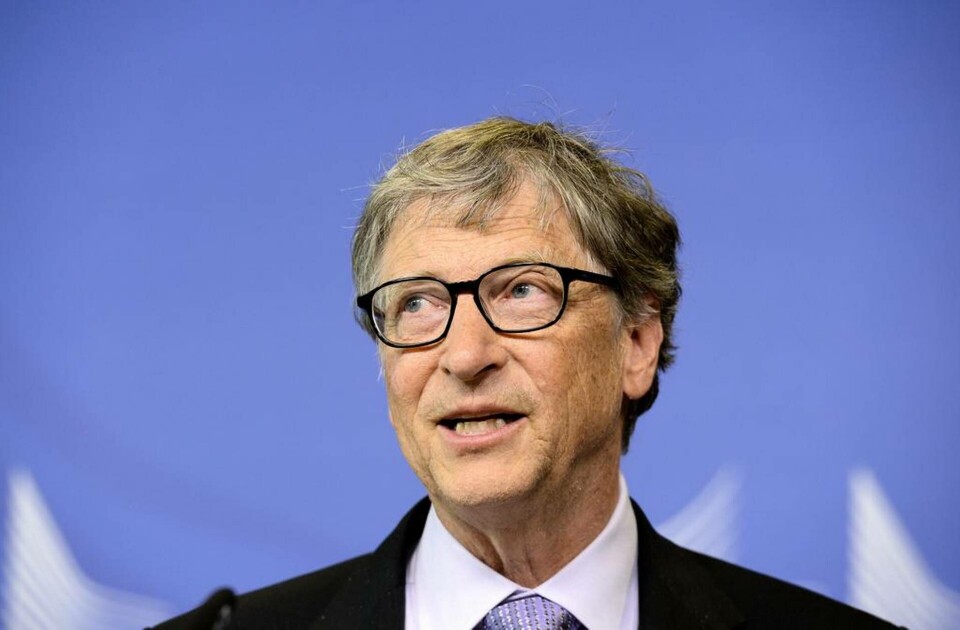 Bill Gates har en optimistisk syn på vaccin mot covid-19. Foto: Thierry Charlier/TT Bill Gates har en optimistisk syn på vaccin mot covid-19. Foto: Thierry Charlier/TT