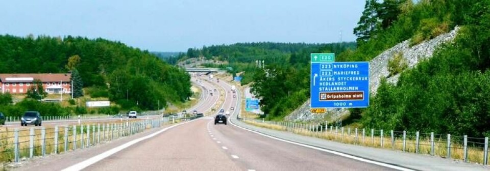 Hur håller de svenska vägarna för autonom trafik? Det ska Trafikverket ta reda på. Foto: Holger Ellgaard