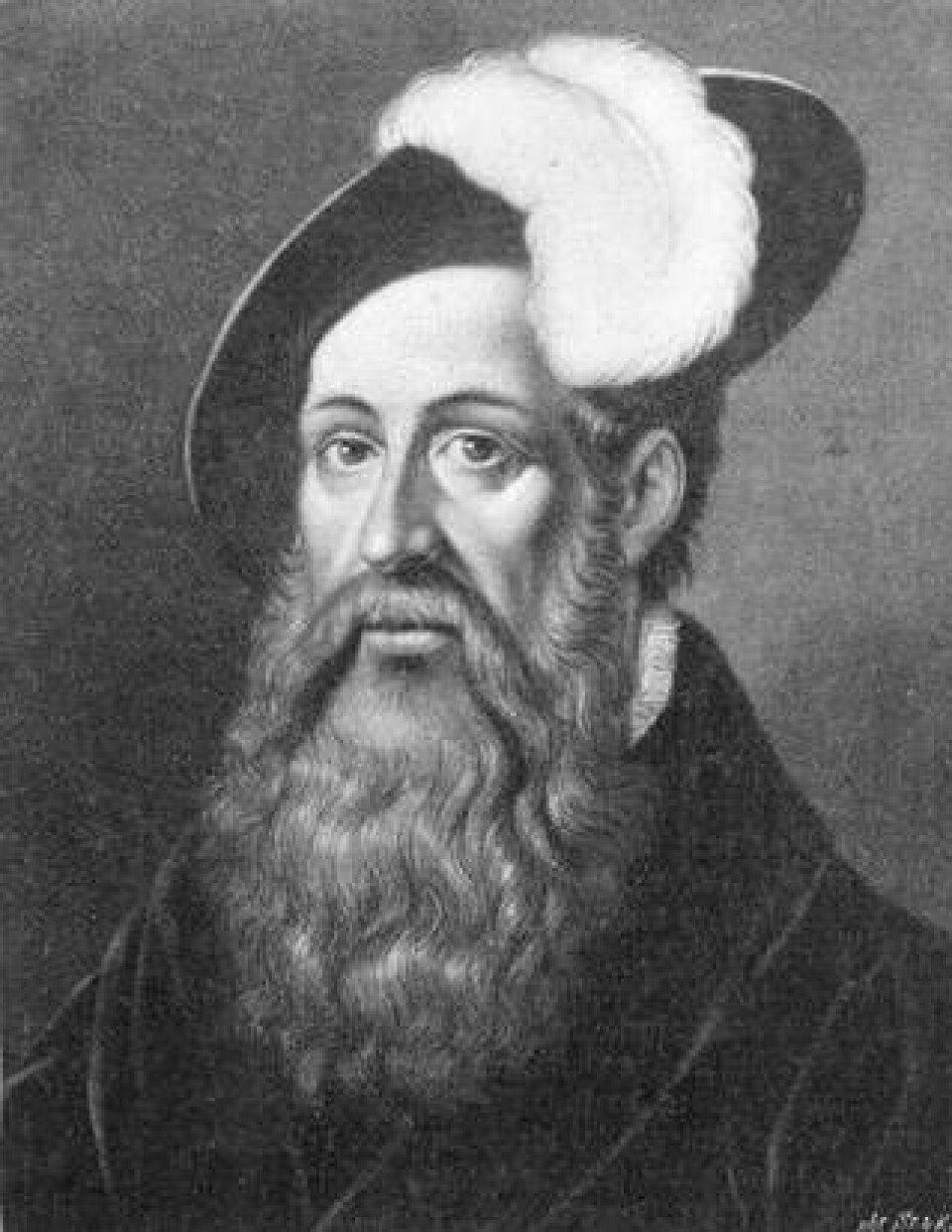 Johann Fust skördade frukterna av Gutenbergs arbete. Foto: Mary Evans / IBL Bildbyrå