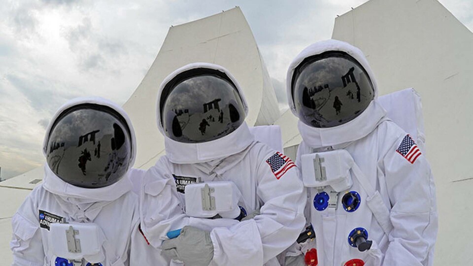 Astronautdockor på utställningen NASA - A Human Adventure på Singapores ArtScience Museum. Foto: Imago / IBL Astronautdockor på utställningen NASA - A Human Adventure på Singapores ArtScience Museum. Foto: Imago / IBL