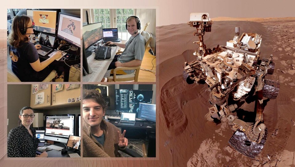 Trots coronaviruspandemin är Curiosity på Mars lika vetenskapligt produktiv som vanligt. Foto: Nasa Trots coronaviruspandemin är Curiosity på Mars lika vetenskapligt produktiv som vanligt. Foto: Nasa