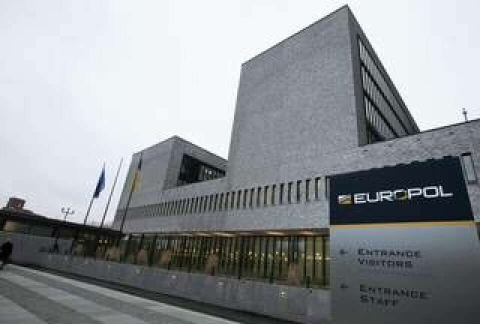 Europol ska berätta om jätteinsatsen i dag. Arkivbild. Foto: Peter Dejong/AP/TT