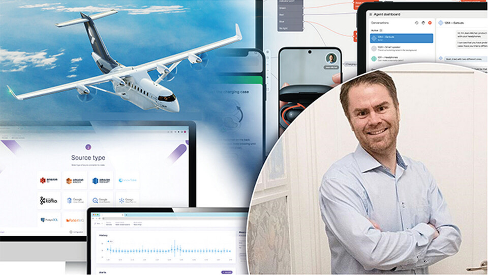 Anders Thoresson, teknikjournalist som leder arbetet med Ny Tekniks 33-listan. Foto: Heart Aerpospace, Validio, Mavenoid, privat. Anders Thoresson, teknikjournalist som leder arbetet med Ny Tekniks 33-listan. Foto: Heart Aerpospace, Validio, Mavenoid, privat.