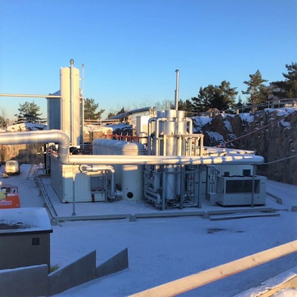 Nu ska Stockholms biogas bli flytande