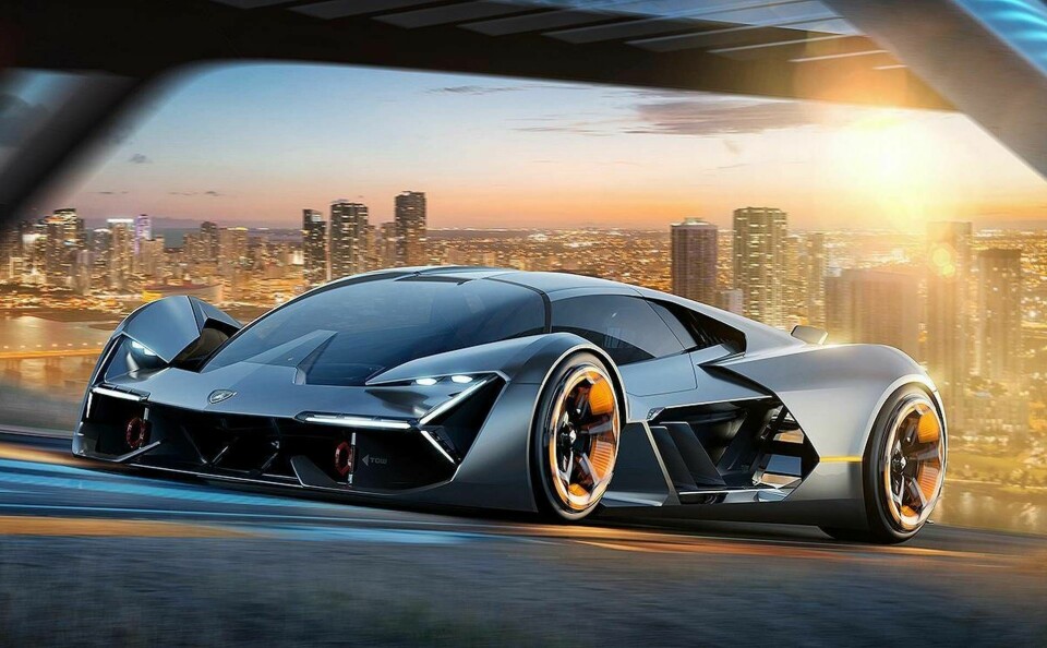 Konceptbilen Terzo Millennio. Foto: Lamborghini