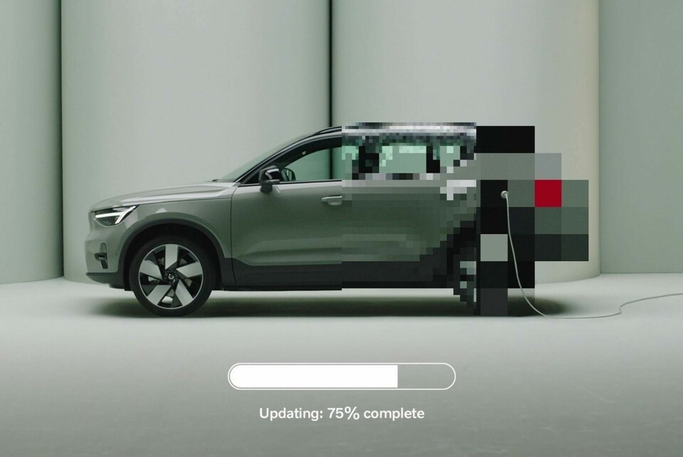 Viktigt kliv för Volvo Cars när de snart erbjuder ”alla” nya bilar fjärruppdateringar. Foto: Volvo Cars