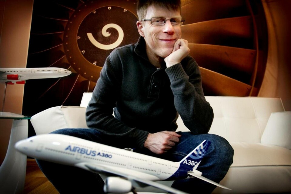 Fredrik Lindahl, vd för Flightradar 24. Foto: Jörgen Appelgren Fredrik Lindahl, vd för Flightradar 24. Foto: Jörgen Appelgren