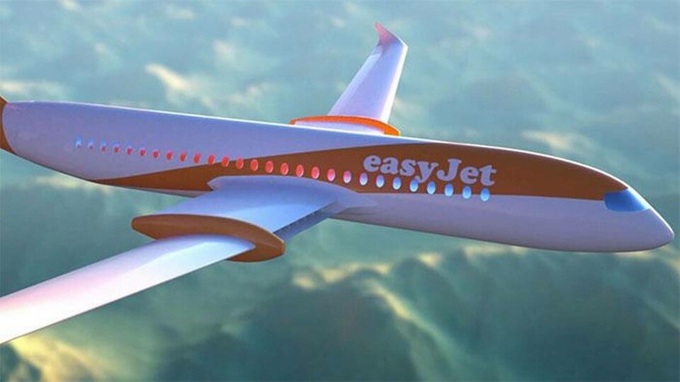 Easyjet ska tillsammans med Wright Electric utveckla ett elflygplan. Foto: Easyjet Easyjet ska tillsammans med Wright Electric utveckla ett elflygplan. Foto: Easyjet