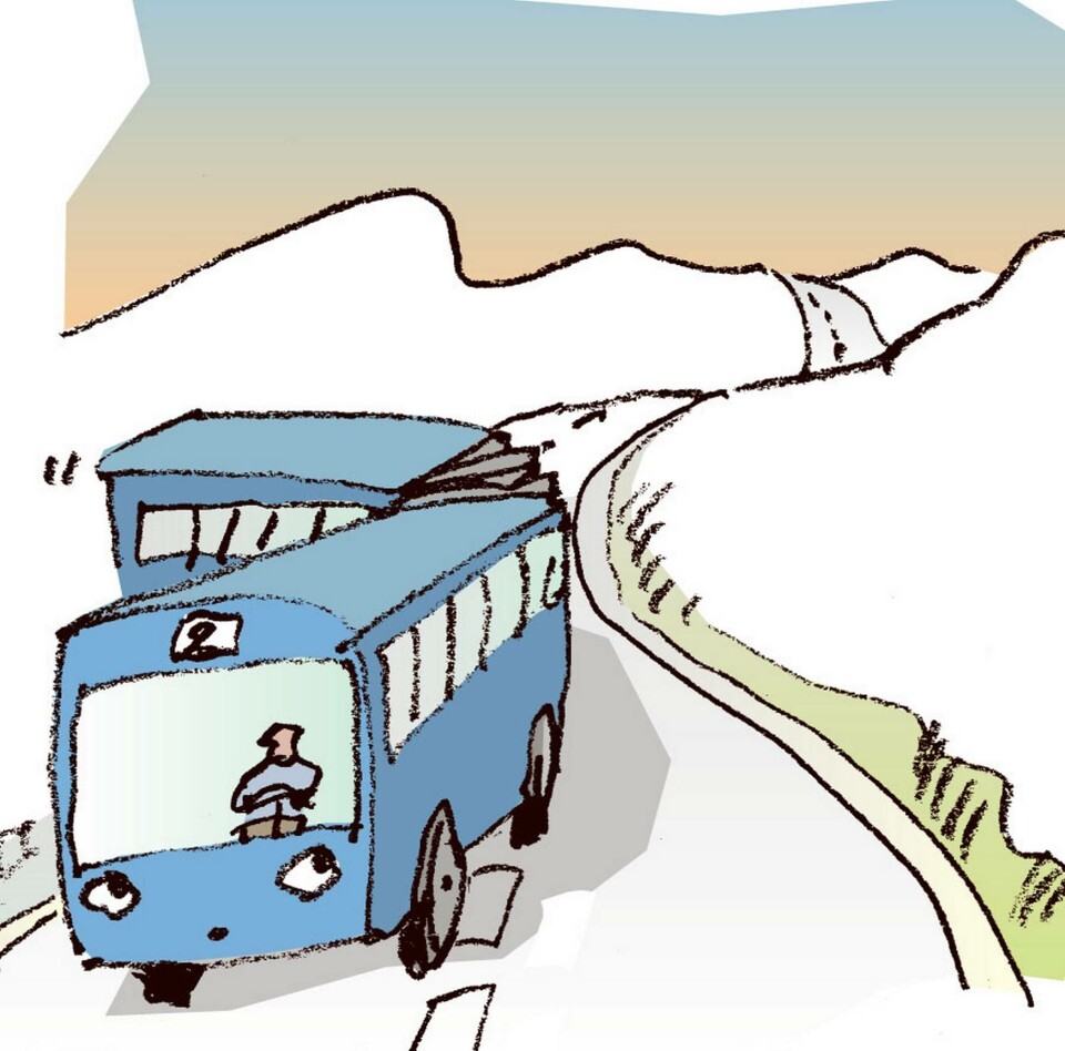 Så fungerar påskjutsledbussarna