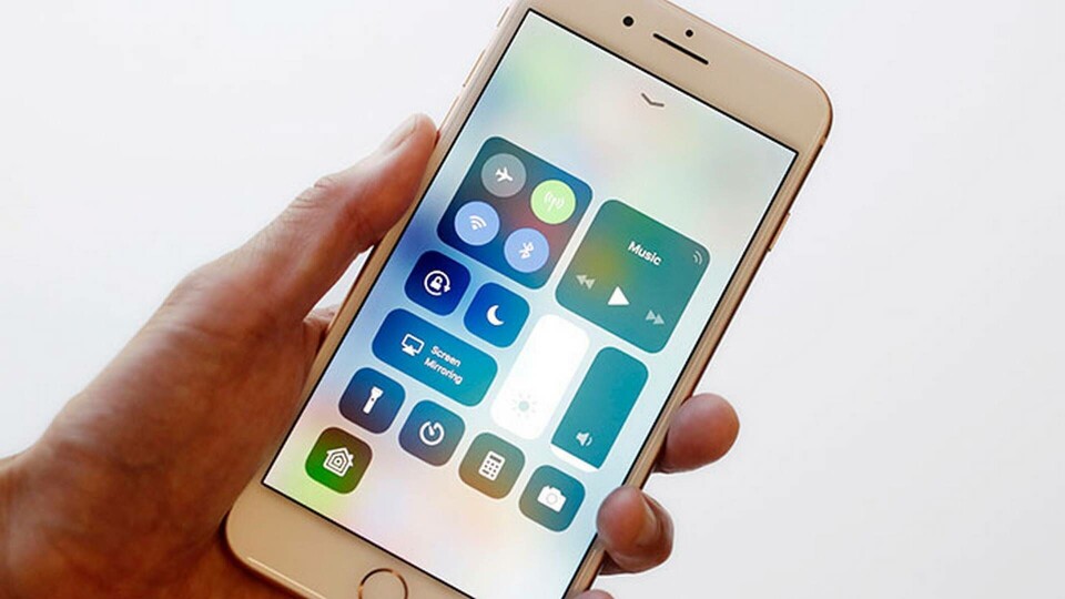 Så här ser Apples nya Ios 11 ut. Foto: TT Så här ser Apples nya Ios 11 ut. Foto: TT