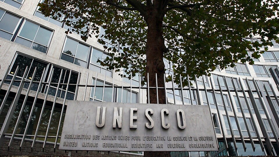 Unescos huvudkontor i Paris. Foto: AP Photo/Francois Mori/TT Unescos huvudkontor i Paris. Foto: AP Photo/Francois Mori/TT