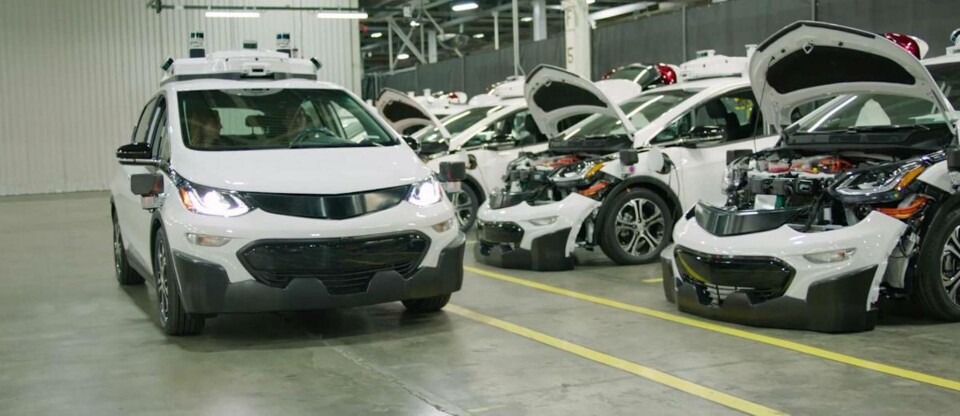 Inom två år räknar GM med att lansera robottaxis. Foto: GM Inom två år räknar GM med att lansera robottaxis. Foto: GM