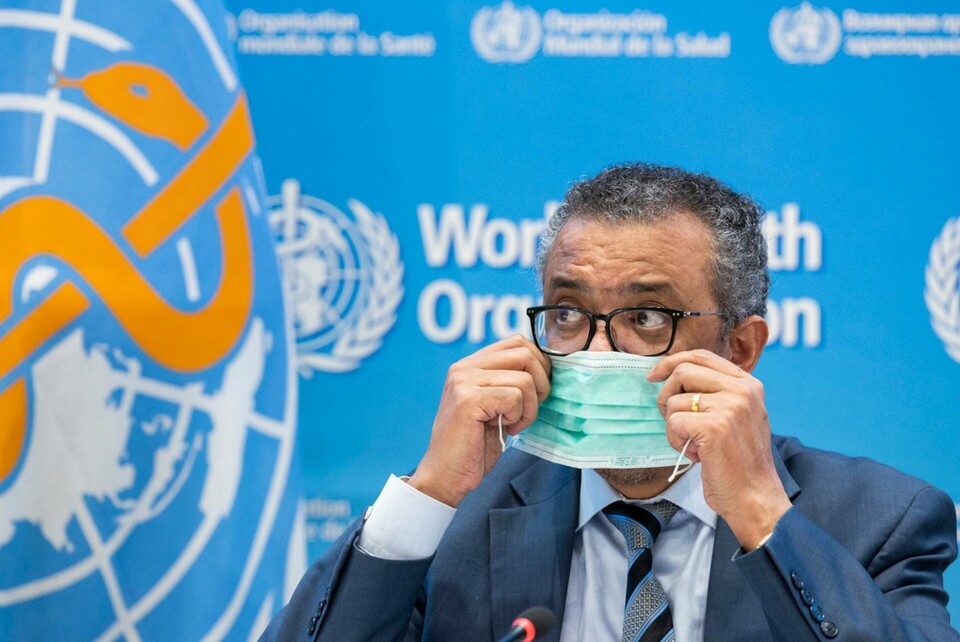 WHO:s chef Tedros Adhanom Ghebreyesus varnar rika länder för att sätta för stor tilltro till påfyllnadsdoser av vaccin mot covid-19. Foto: Salvatore Di Nolfi/AP/TT WHO:s chef Tedros Adhanom Ghebreyesus varnar rika länder för att sätta för stor tilltro till påfyllnadsdoser av vaccin mot covid-19. Foto: Salvatore Di Nolfi/AP/TT