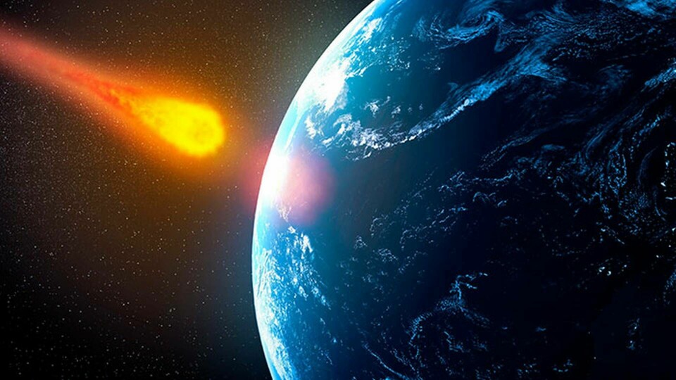 En meteorit som kraschade på Jorden för flera miljoner år sedan skapade den varmaste temperaturen någonsin. Foto: IBL