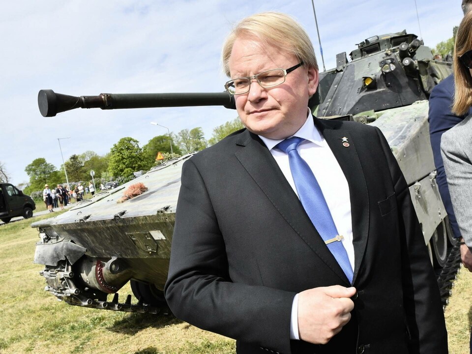 Försvarsminister Peter Hultqvist (S). Arkivbild. Foto: Jonas Ekströmer/TT Försvarsminister Peter Hultqvist (S). Arkivbild. Foto: Jonas Ekströmer/TT