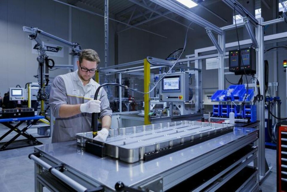 Akasol har byggt Europas största batterifabrik. Foto: Akasol Akasol har byggt Europas största batterifabrik. Foto: Akasol