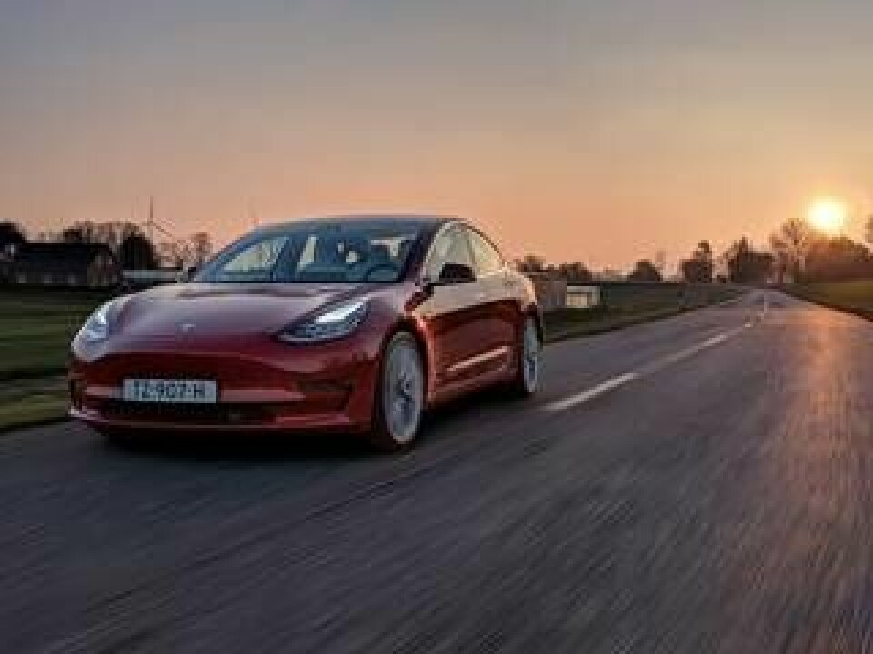 Tesla Model 3 är en av de mest hypade elbilarna på marknaden. Foto: Felix Björklund
