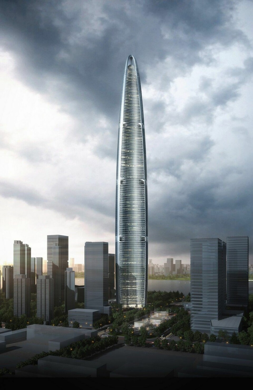 Wuhan Greenland Centre. Foto: Skyscraper Central Wuhan Greenland Centre. Foto: Skyscraper Central