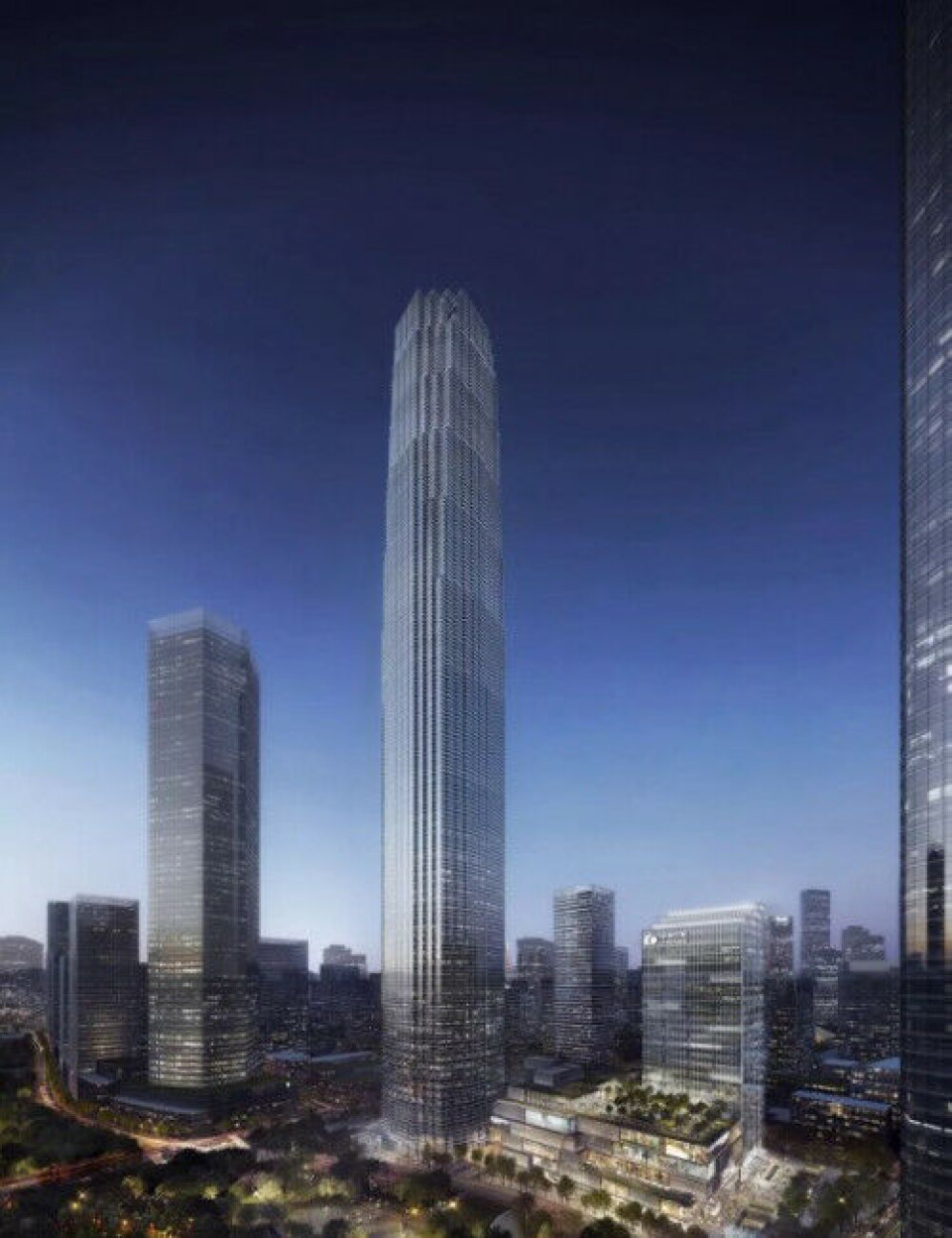 Greenland Shandong IFC. Foto: Skidmore, Owings & Merrill LLP Greenland Shandong IFC. Foto: Skidmore, Owings & Merrill LLP