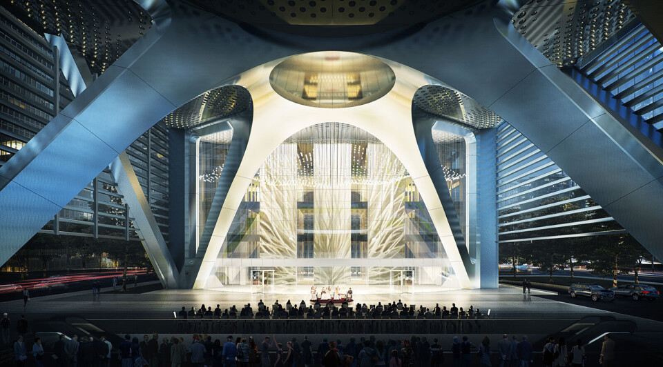 Guangdong Business Center. Foto: Soft Boundries Guangdong Business Center. Foto: Soft Boundries