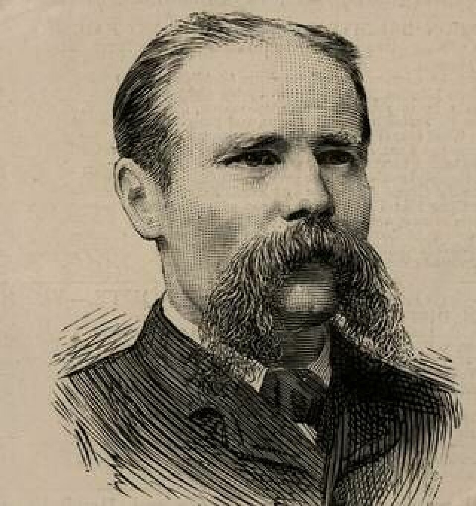 Den engelske ingenjören Benjamin Baker (1840-1907) var chefsdesigner för Forth Bridge.
