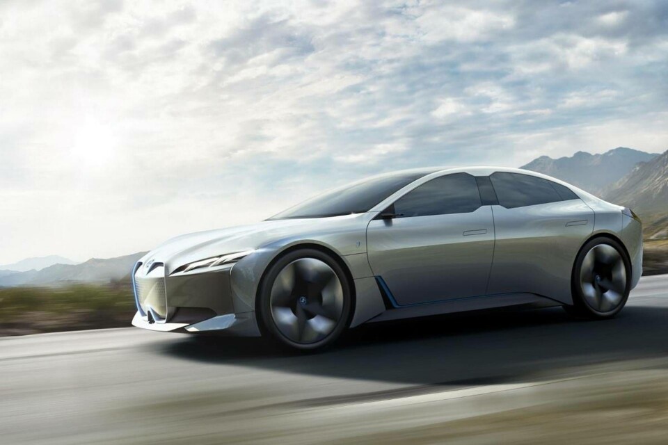 Bilden visar i vision concept. Foto: BMW Bilden visar i vision concept. Foto: BMW