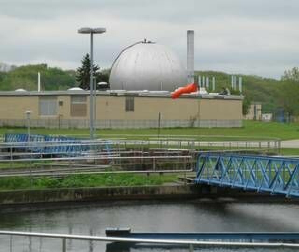 Reningsverket i Flint som Swedish Biogas International ska bygga om till biogasanläggning.