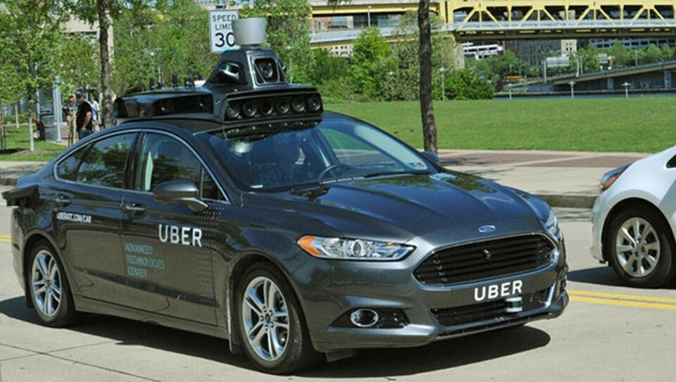 Specialutrustade bilar ska via mätningar och foton producera data för Ubers egna navigationskartor. Foto: Uber Specialutrustade bilar ska via mätningar och foton producera data för Ubers egna navigationskartor. Foto: Uber