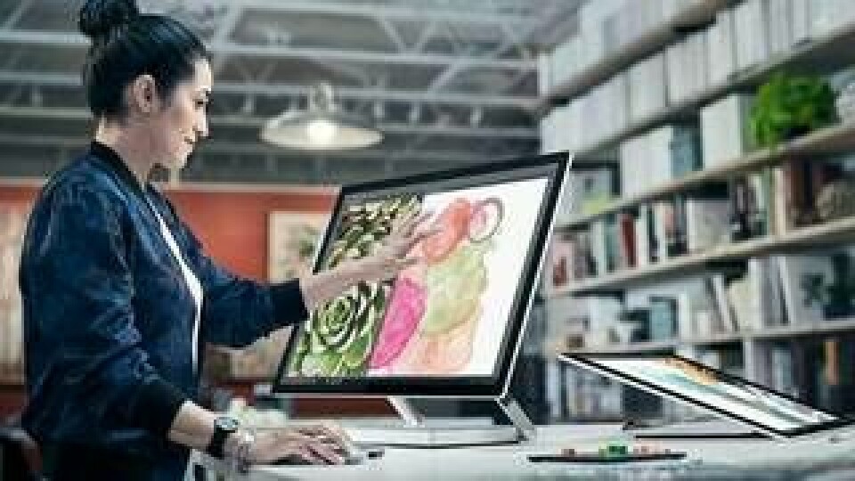 Surface Studio Pro kommer med en 4k-skärm som är 12,5 millimeter tjock. Priset då? Hisnande 26 700 kronor. Foto: Microsoft