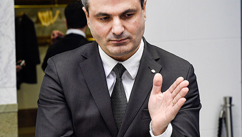 Energiminister Ibrahim Baylan (S). Foto: TT Energiminister Ibrahim Baylan (S). Foto: TT