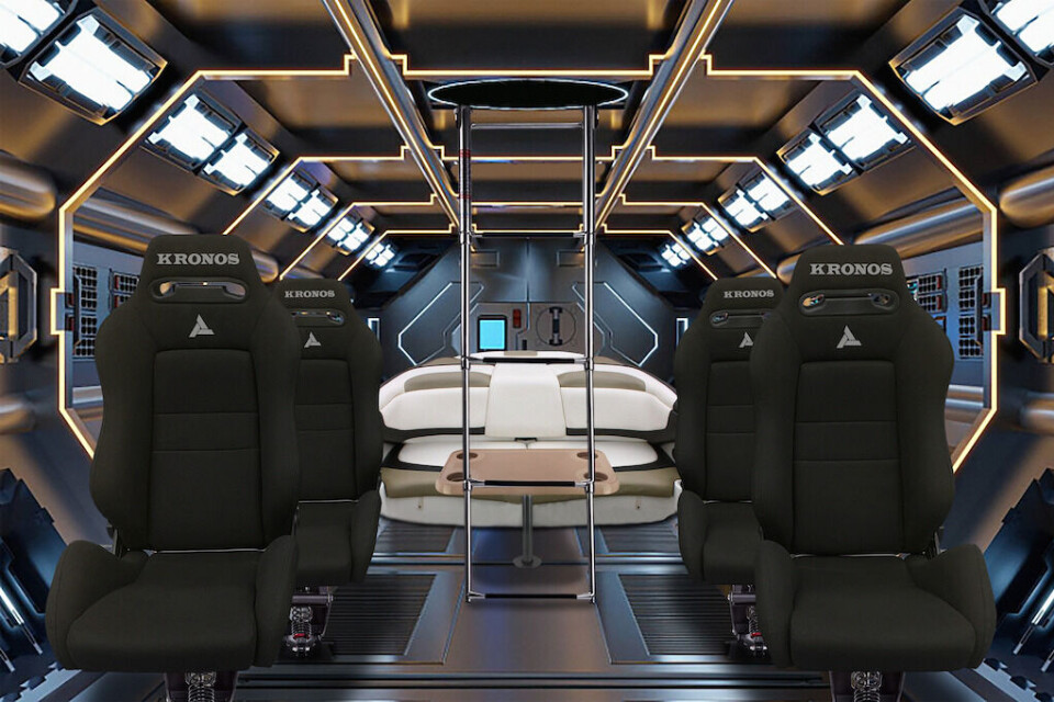 Designen erbjuder bekväm plats för 10 passagerare. Foto: Highland Systems Designen erbjuder bekväm plats för 10 passagerare. Foto: Highland Systems